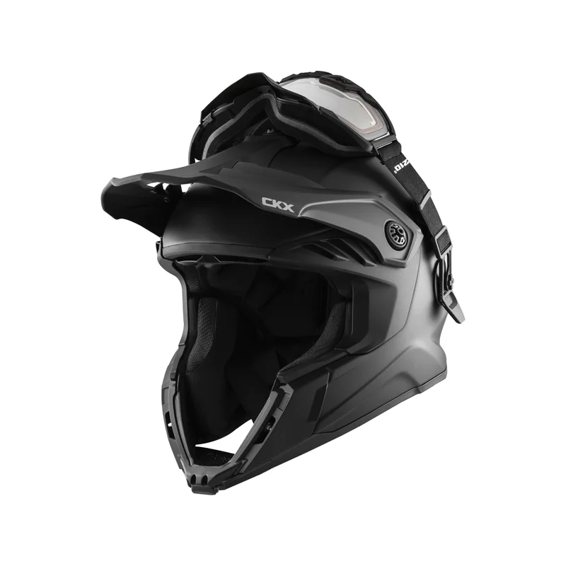 CKX šalmas ir akiniai su elektriniu objektyvu TITAN Airflow Matt - Image 2